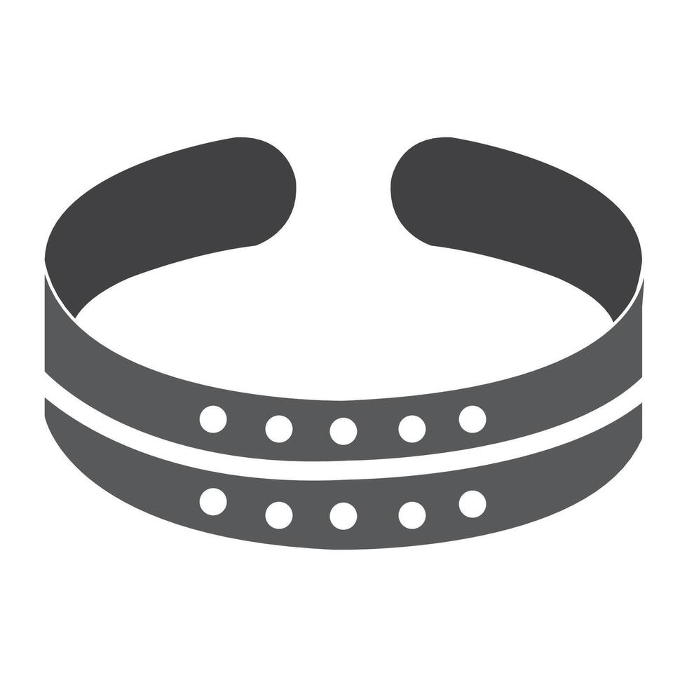 pulsera icono logo vector diseño modelo