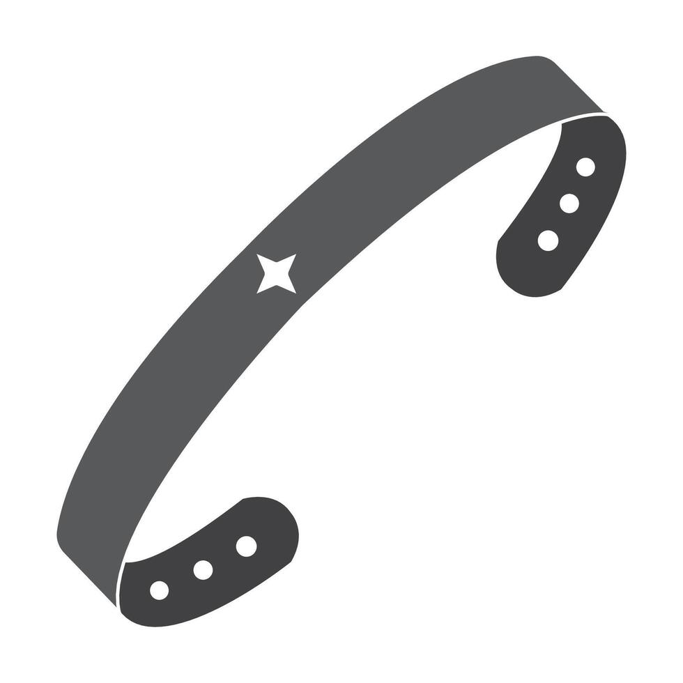 pulsera icono logo vector diseño modelo