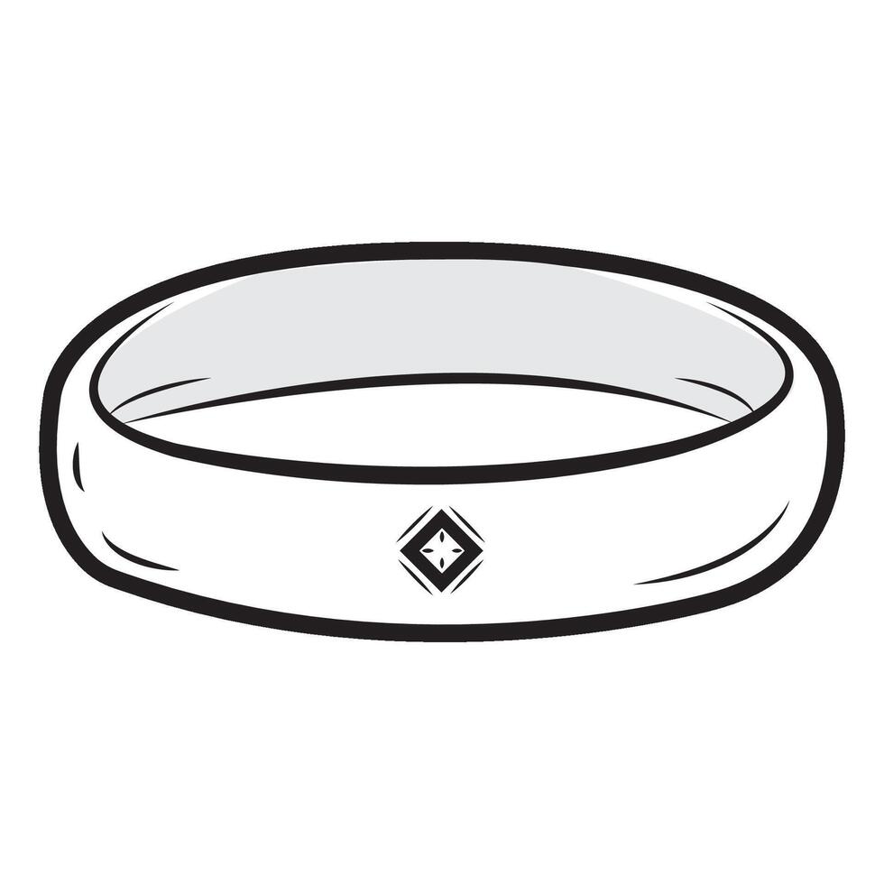 pulsera icono logo vector diseño modelo