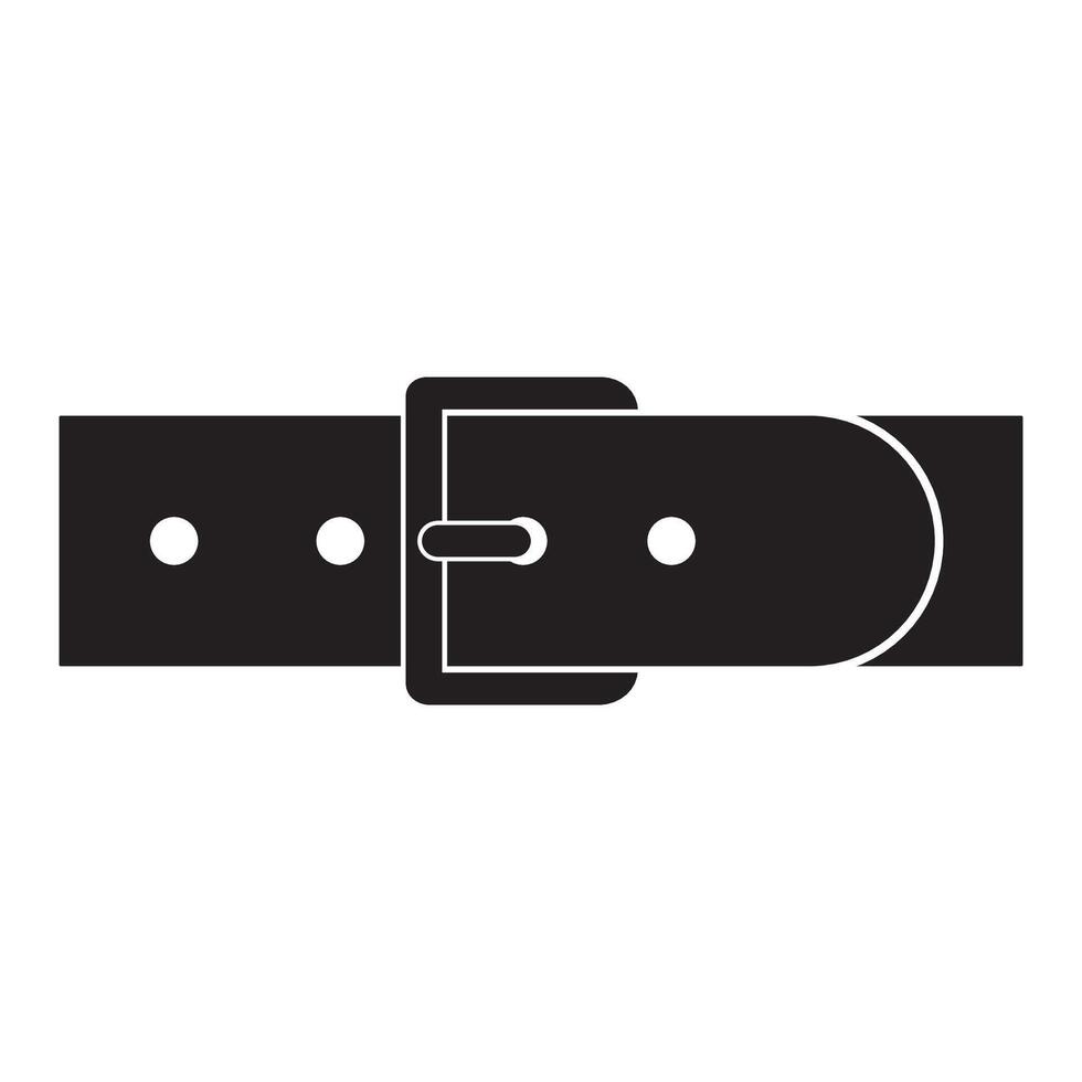 cintura cinturón icono logo vector diseño modelo