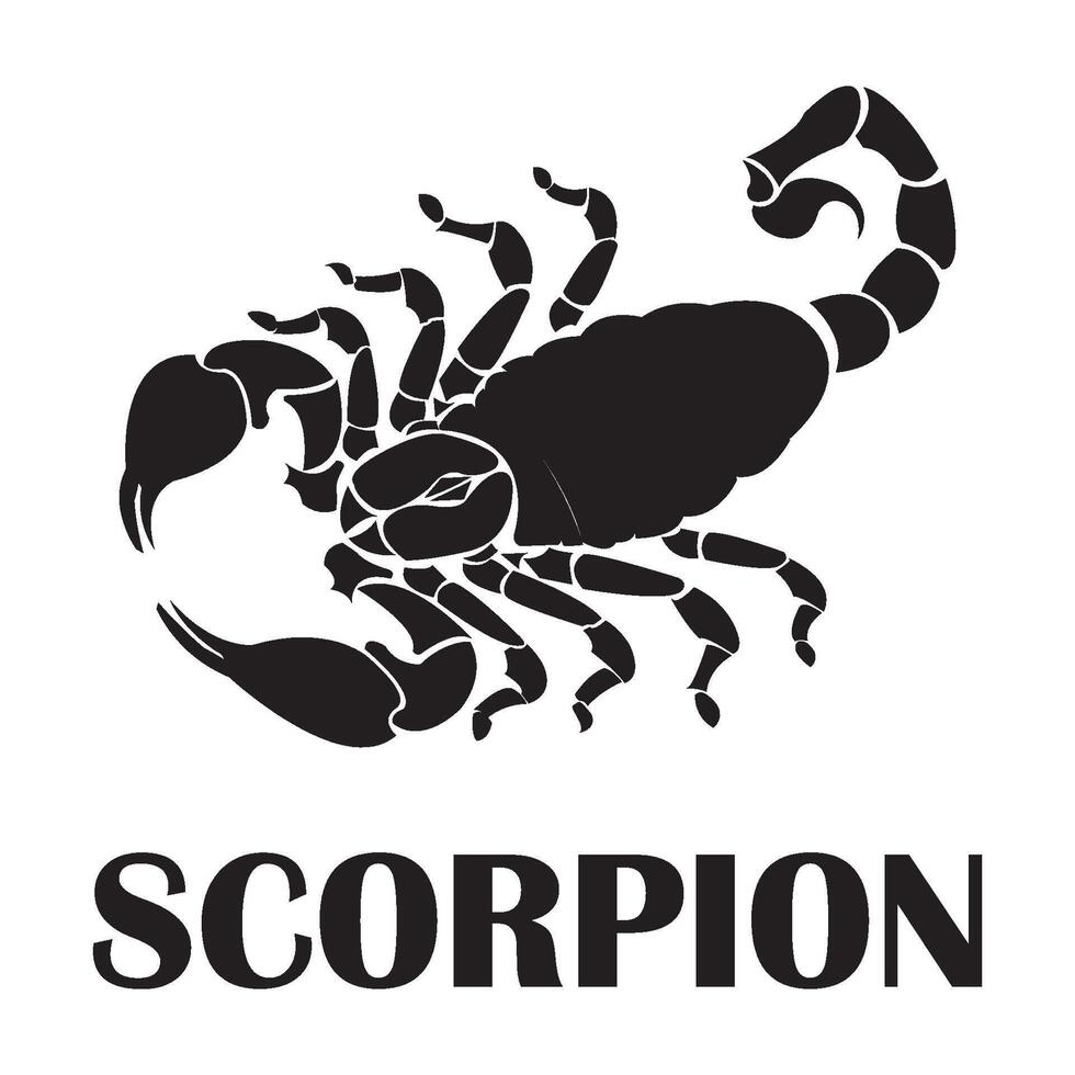 scorpion icon logo vector design template