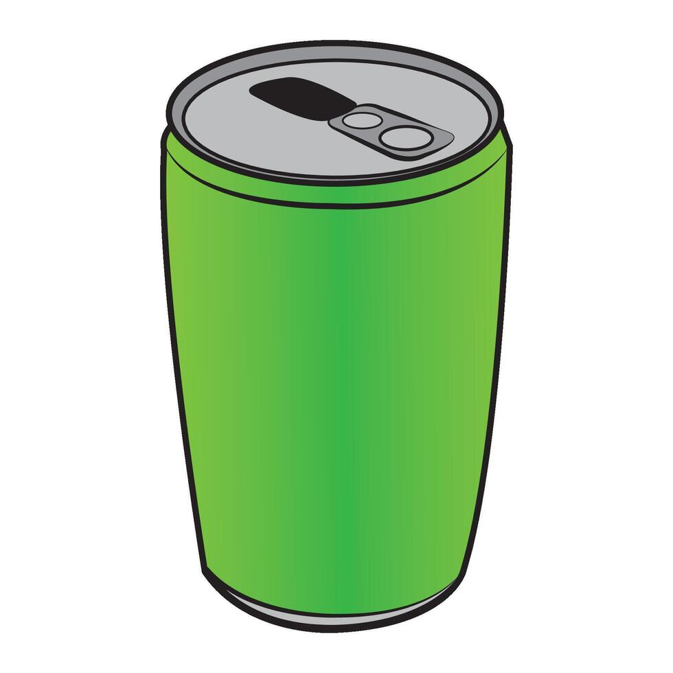 bebida latas icono logo vector diseño modelo