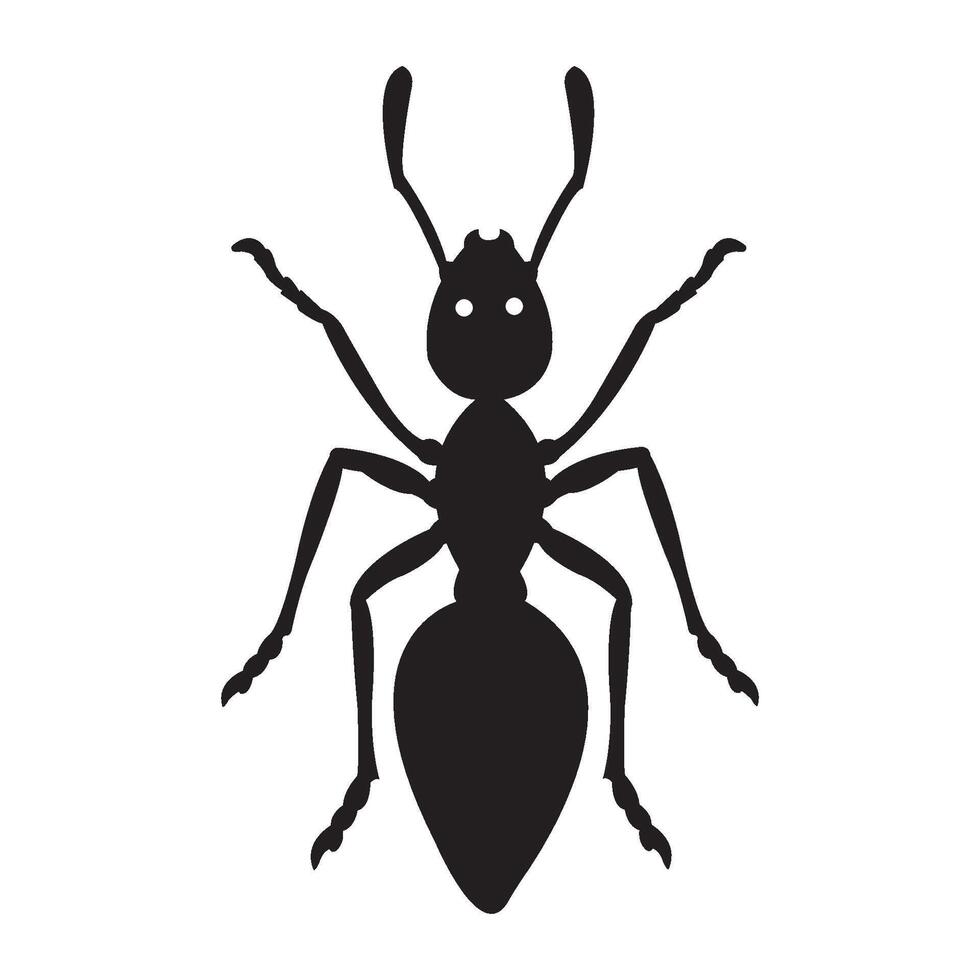 ant icon logo vector design template