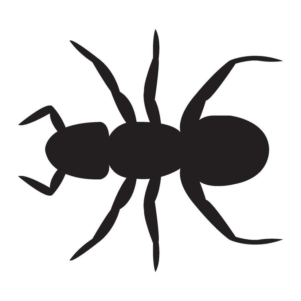 ant icon logo vector design template