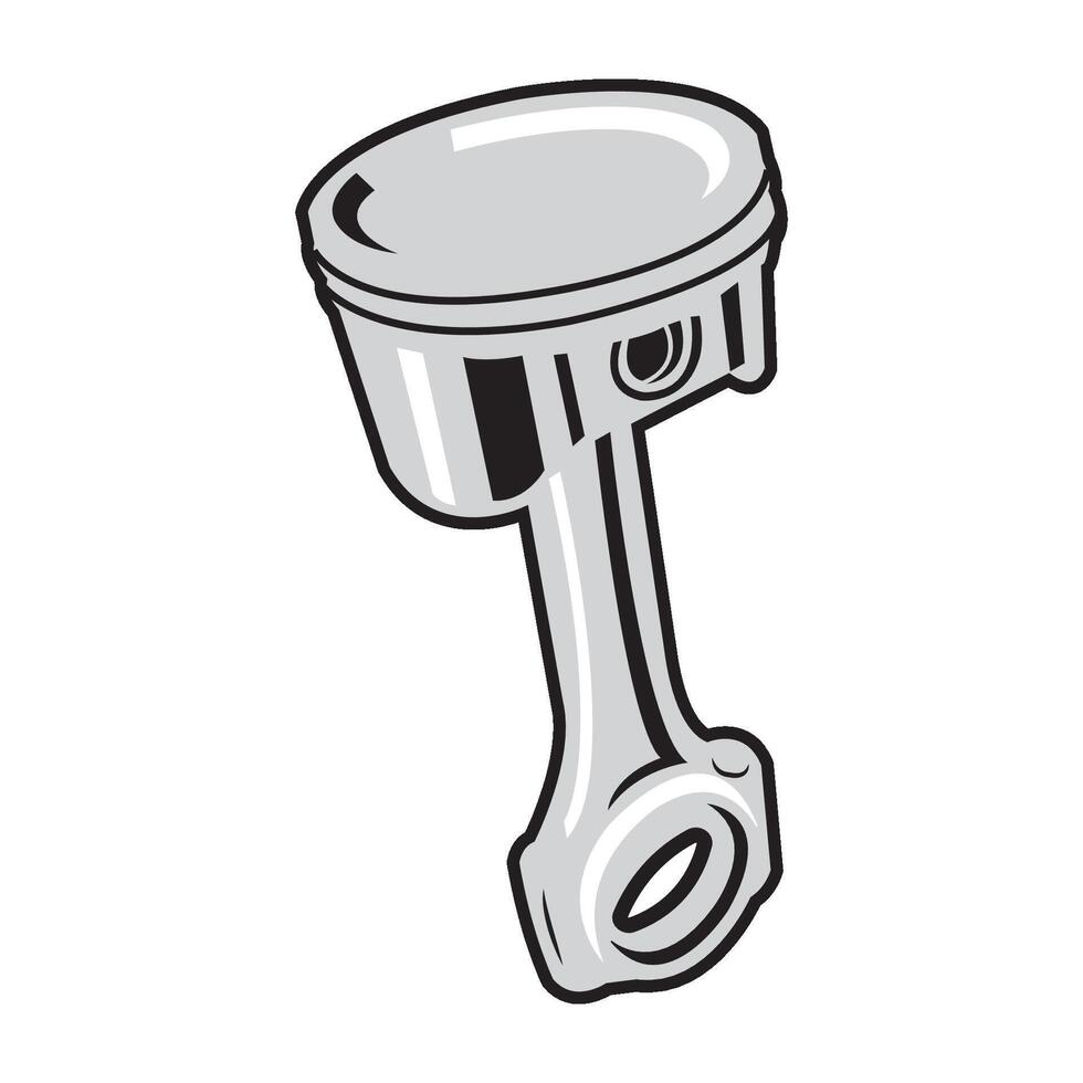 piston icon logo vector design template