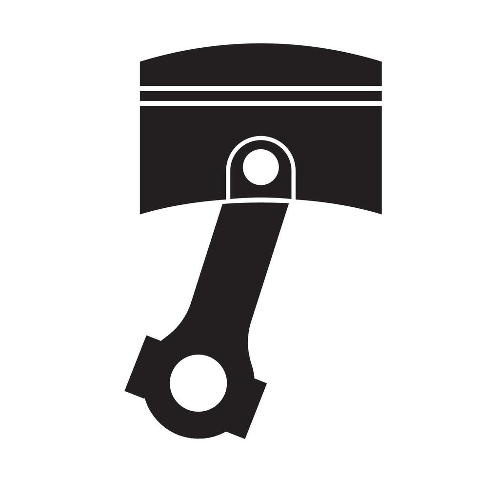piston icon logo vector design template