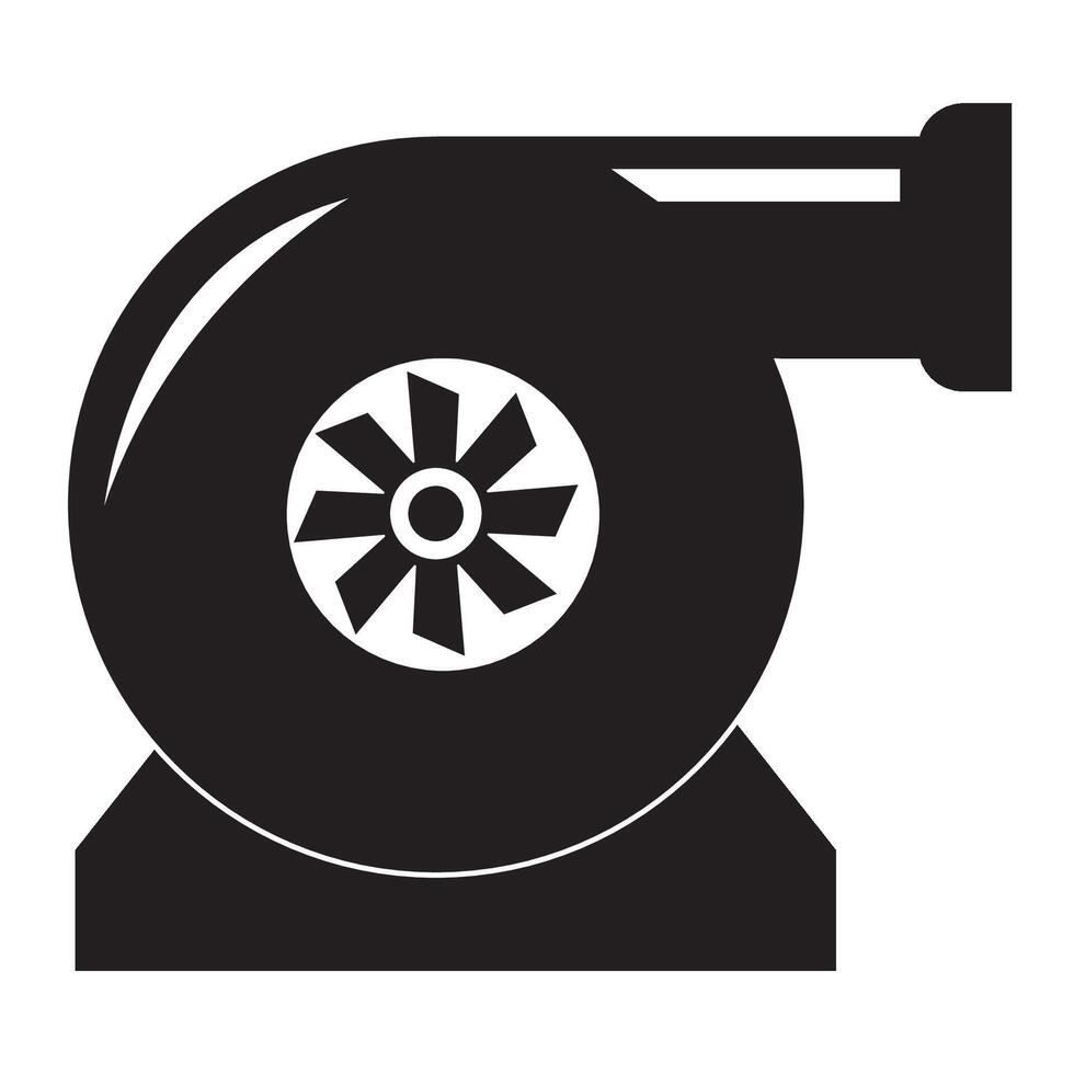 turbo icono logo vector diseño modelo