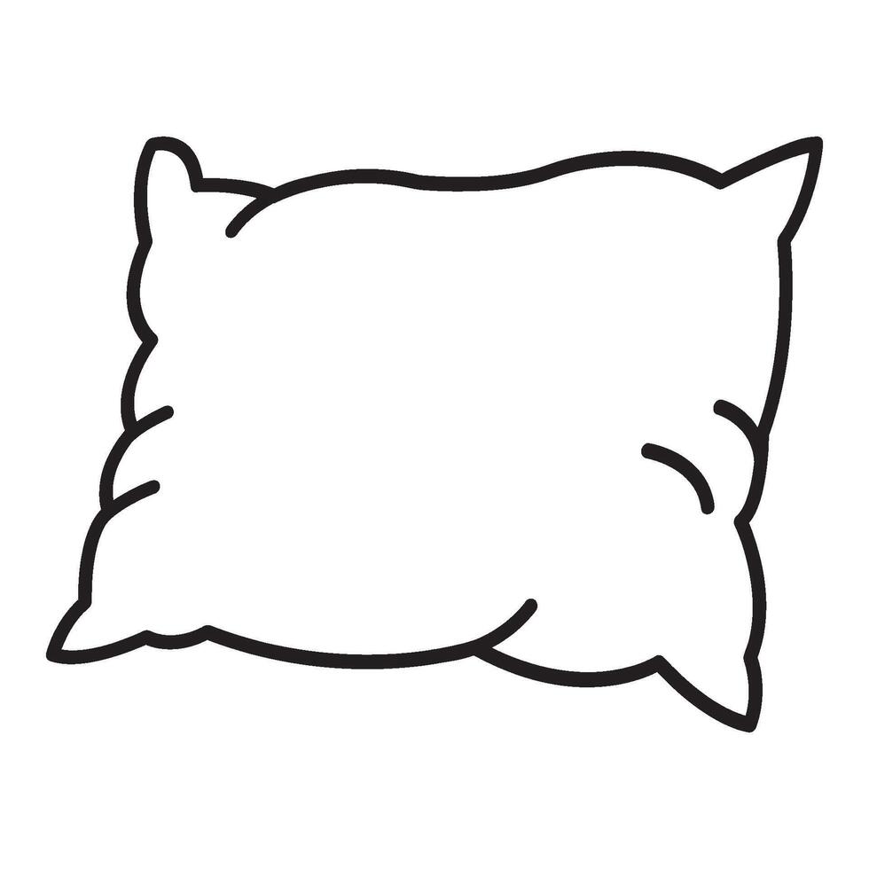 pillow icon logo vector design template
