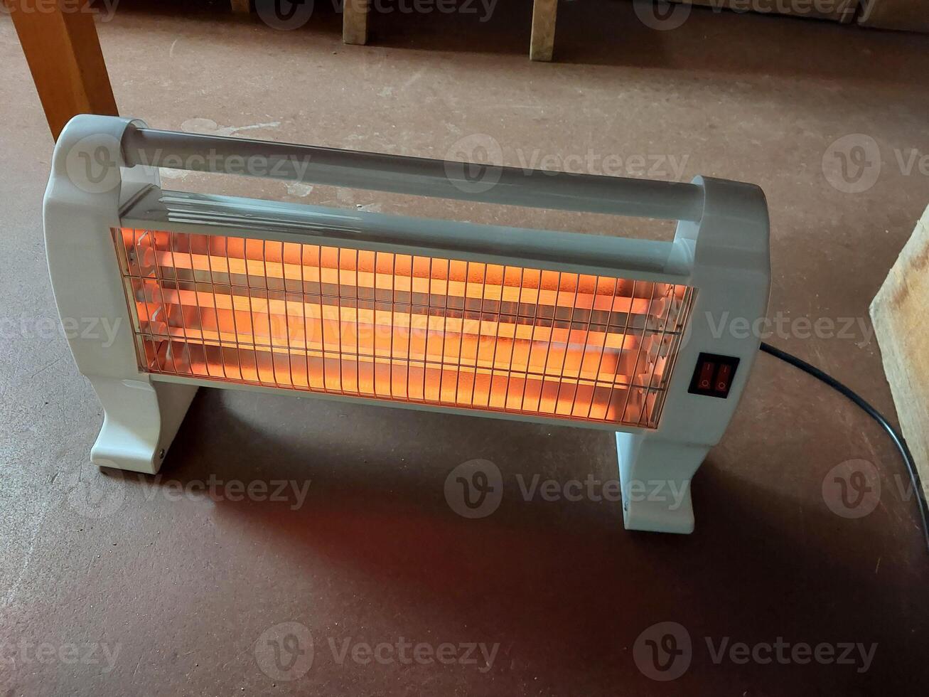 Infrared heater for office heating photo