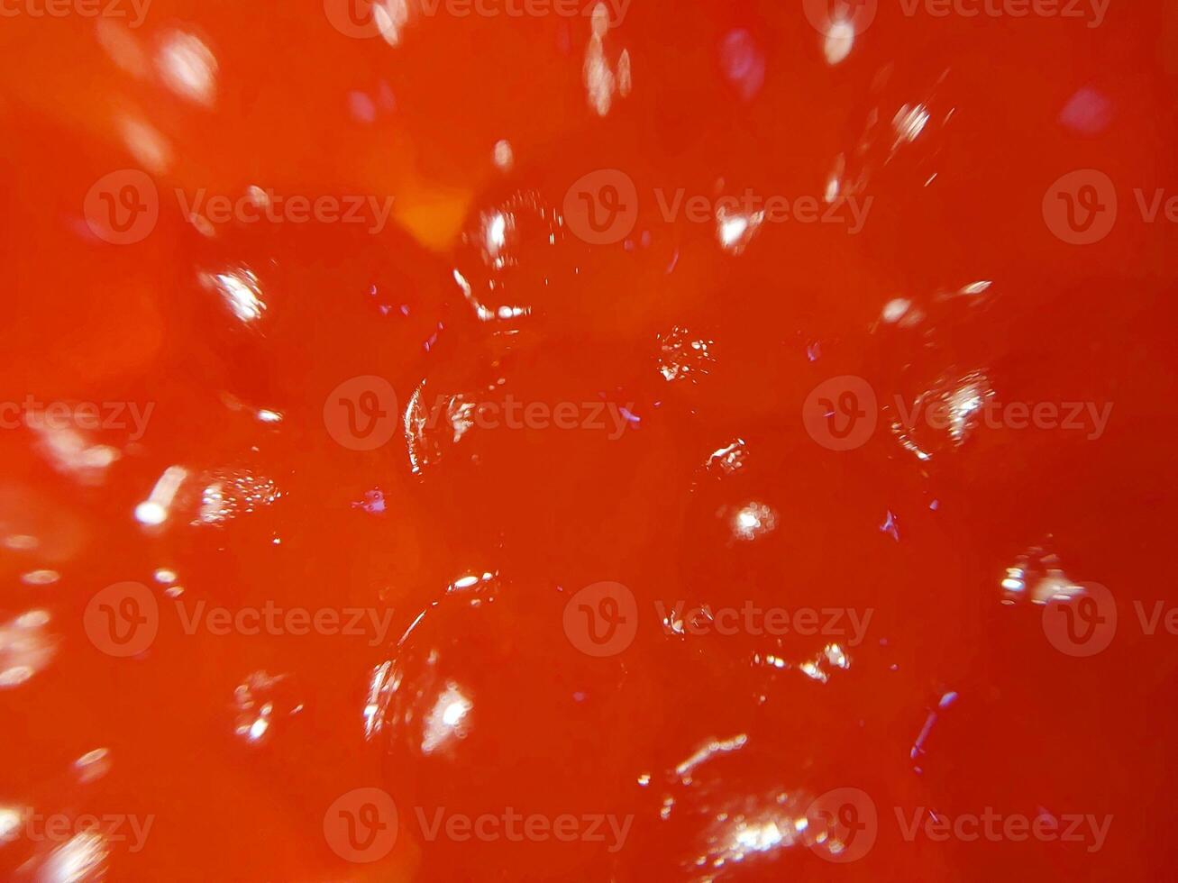 Red sturgeon caviar close-up photo