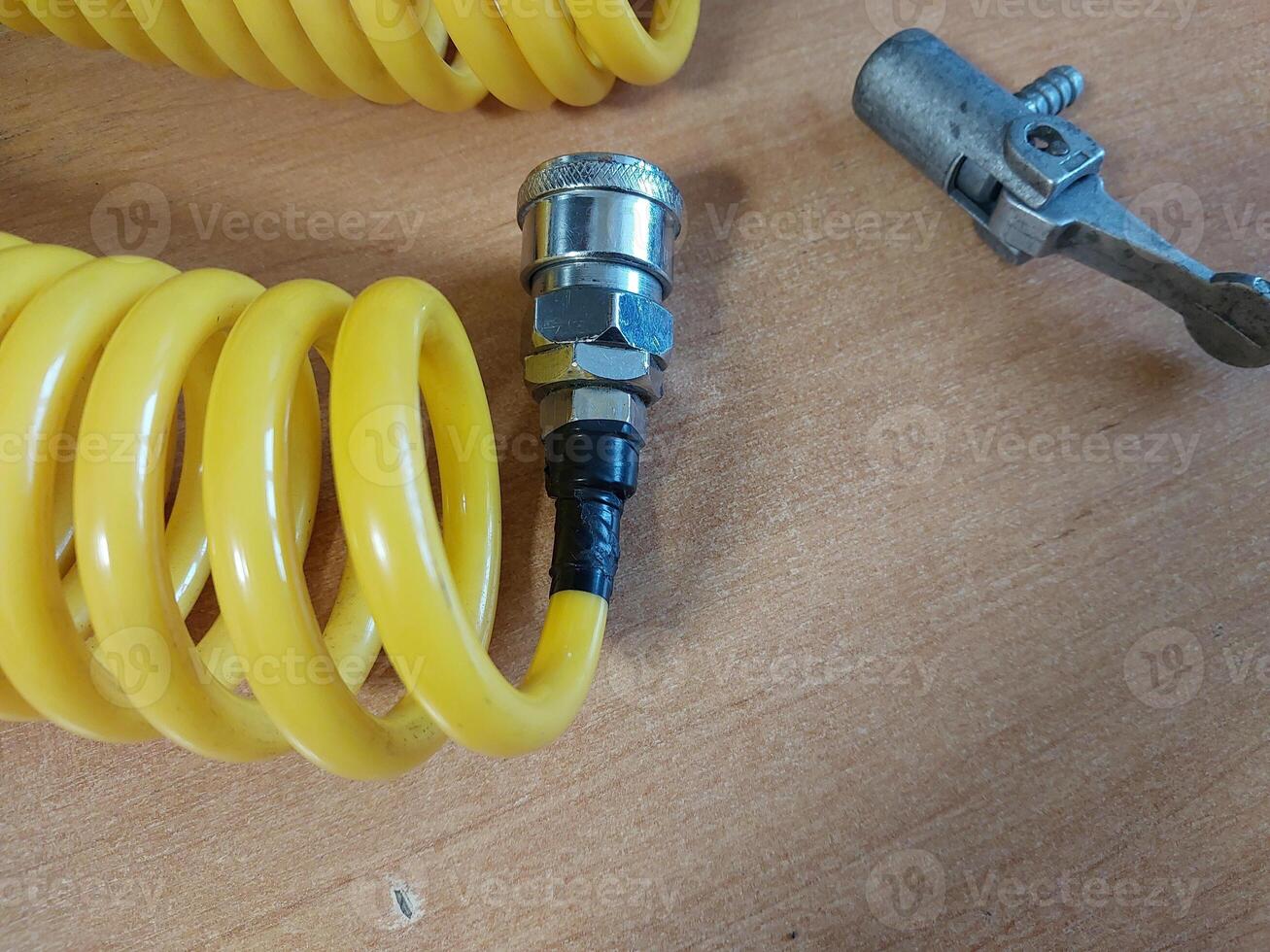 Car and bicycle air compressor parts photo