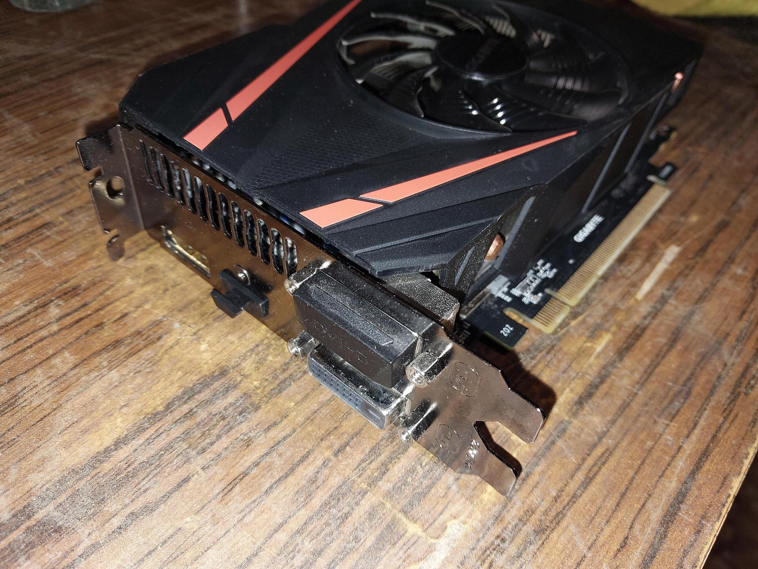KYIV, UKRAINE - December 24, 2023 Video card for computer games