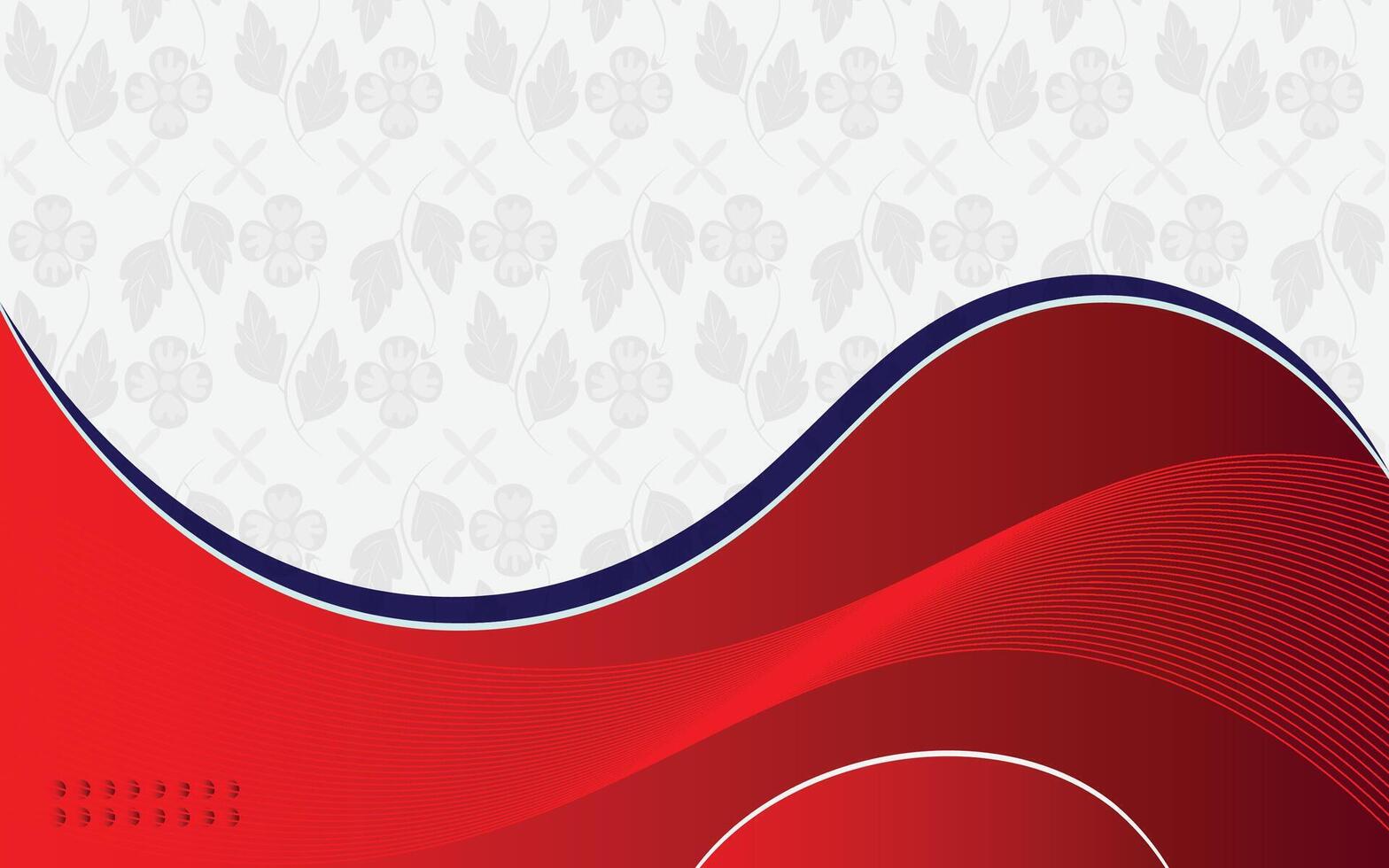 Abstract red and white wave background design for banner,poster,flyer etc vector