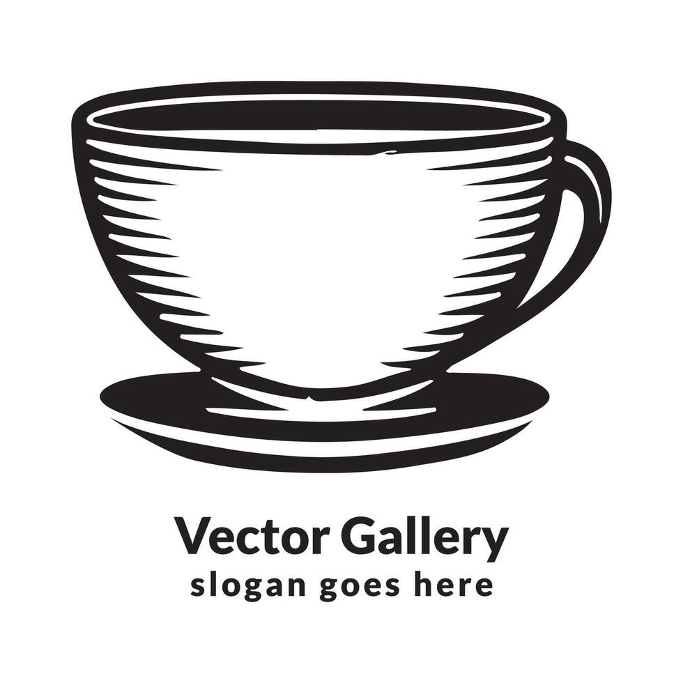 taza de cafe vector