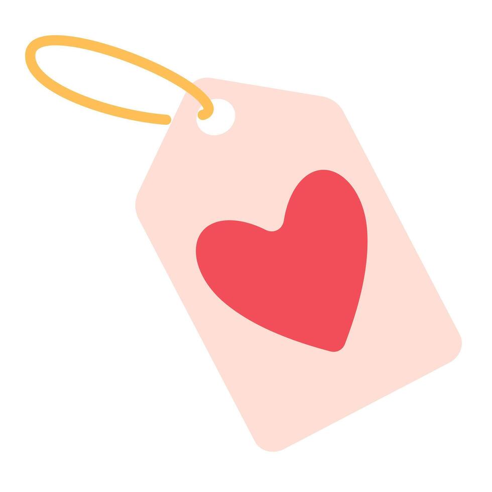 label sale with red heart. Elements for romantic design. Perfect For Poster, Card, Invitation, Tshirt Print or Valentines Day Greeting Card. Vector illustration