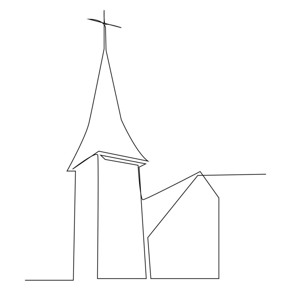 jesus christ sketch good friday continuous single line and easter day cross outline vector art drawing and illustration