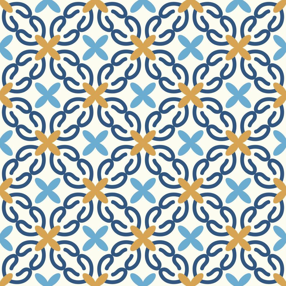 Islamic pattern. Arabic, indian, japanese motifs. Mandala seamless pattern. Ramadan kareem and Hari Raya background. Ethnic bohemian background. Abstract flower. Vector illustration