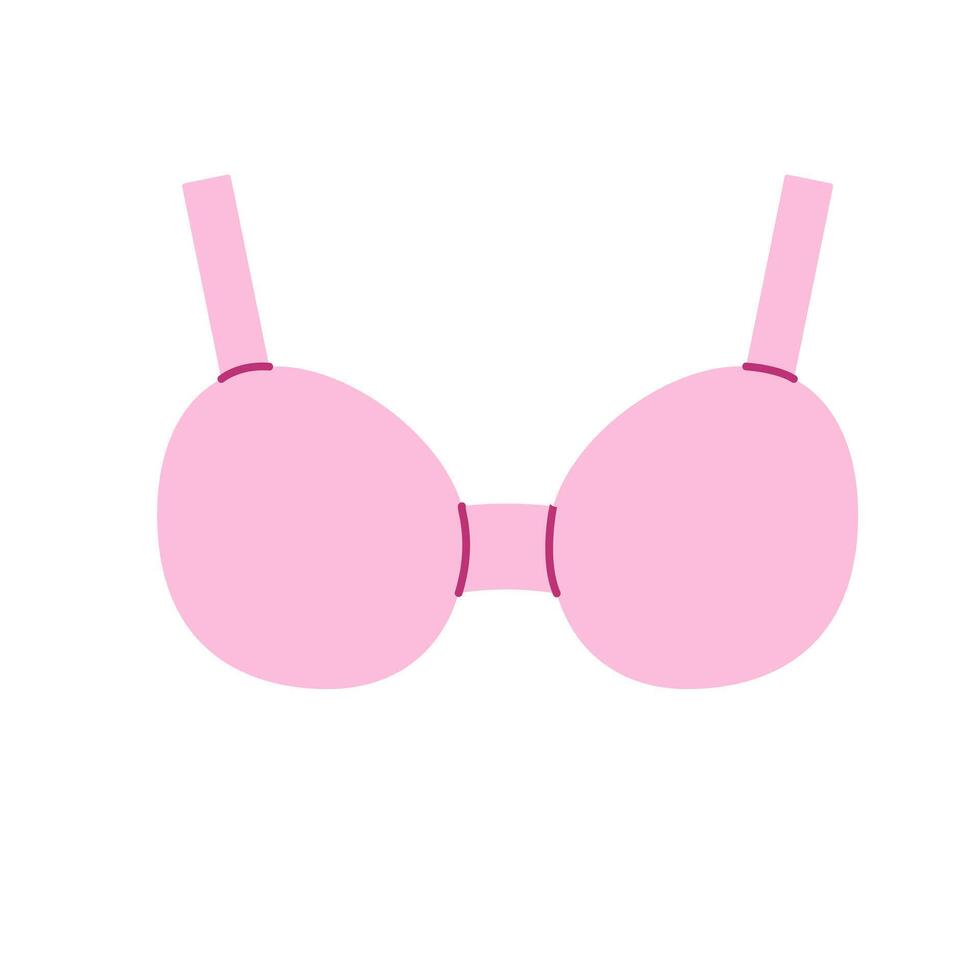 Pink Bra Vector Art, Icons, and Graphics for Free Download