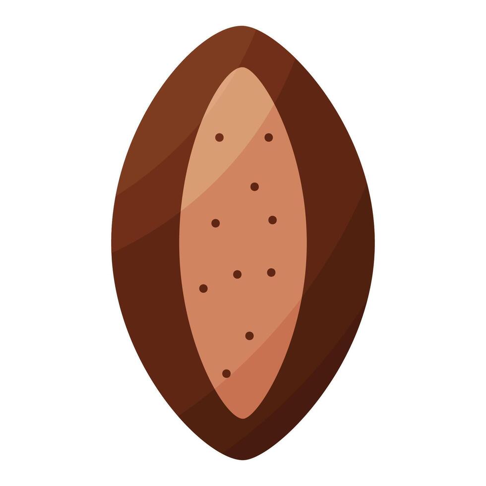 chocolate día caramelo Leche negro icono elemento vector