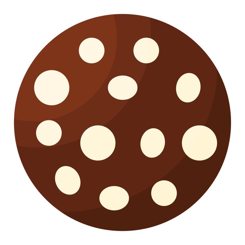 caramelo chocolate día comida dulce icono elemento vector