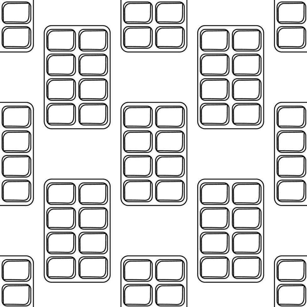 chocolate day bar brown whole sweet pattern vector