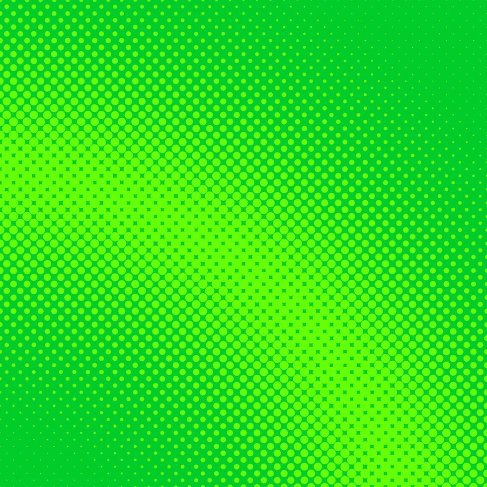 Green abstract halftone dotted background pattern design vector