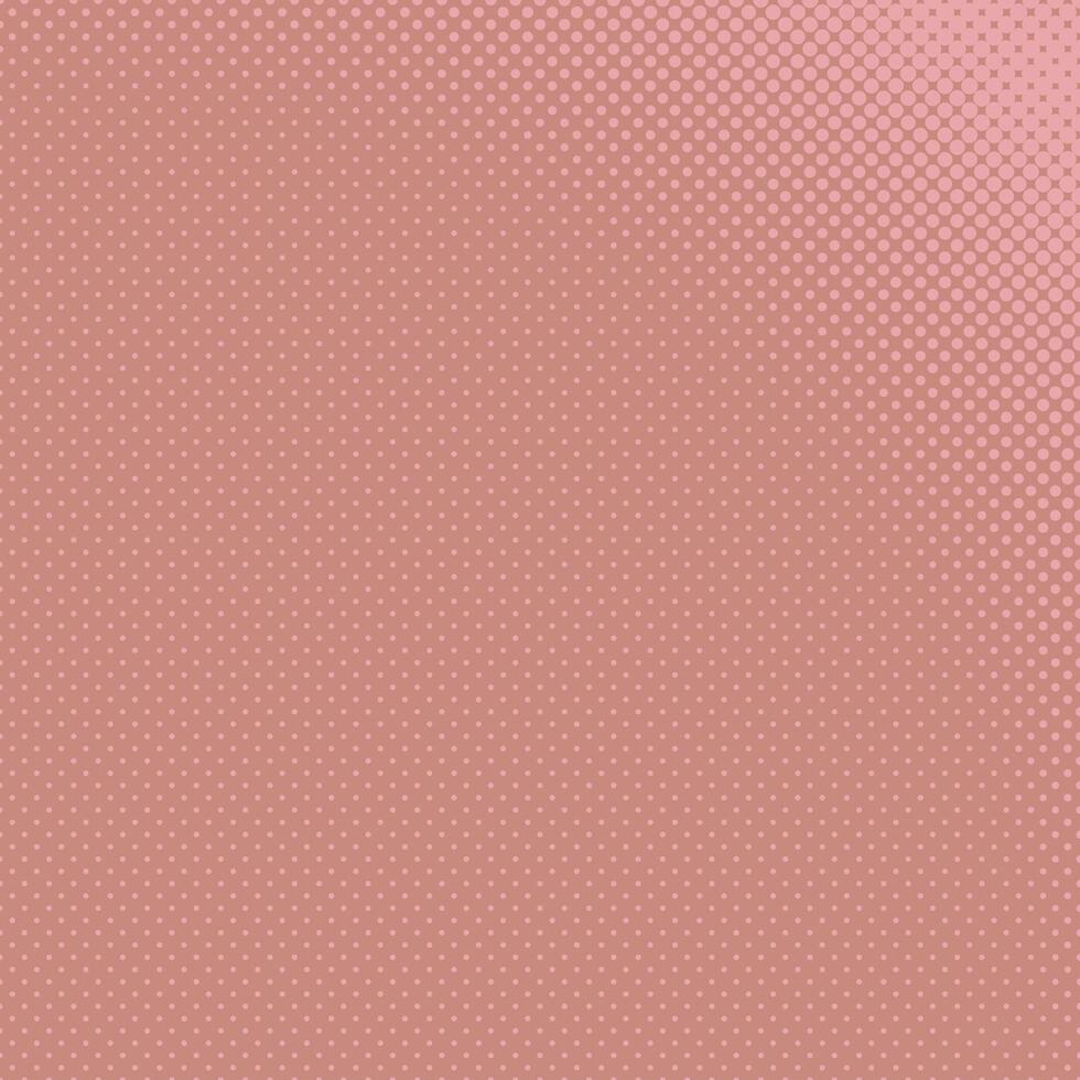 Pink halftone dotted background pattern template - abstract vector illustration