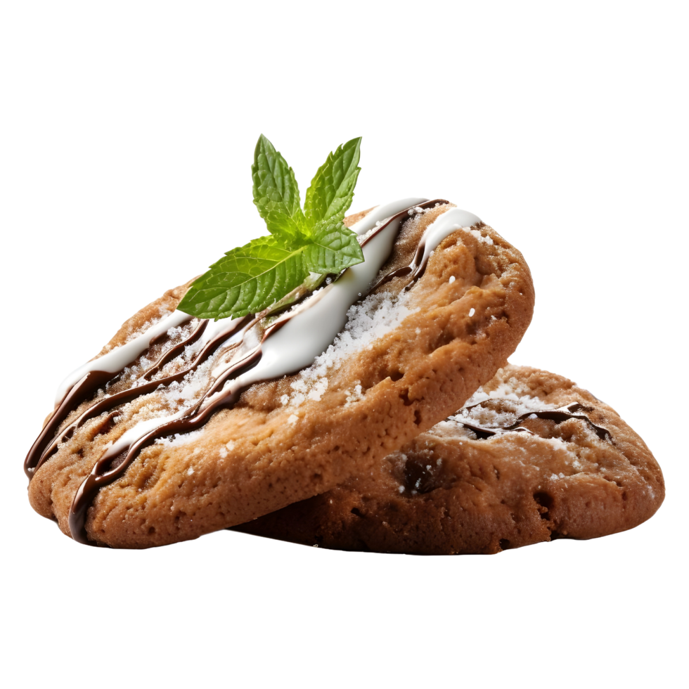 AI generated Tasty Cookies on Transparent background - Ai Generated png
