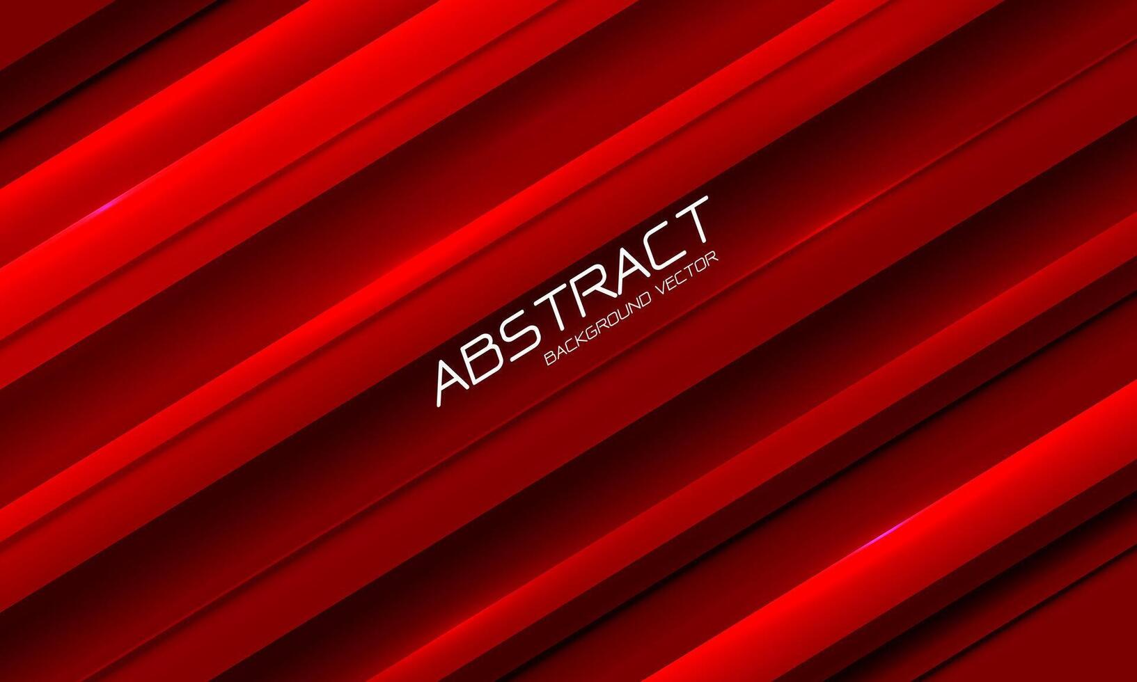 Abstract technology red speed light dynamic geometric design modern futuristic background vector