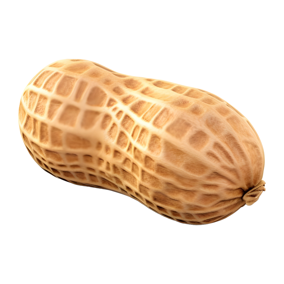 AI generated 3D Rendering of a Peanuts on Transparent Background - Ai Generated png