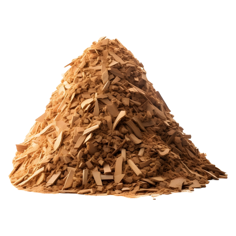 AI generated Wood Pieces on Transparent background - Ai Generated png