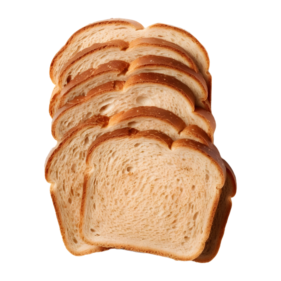 AI generated Bread on Transparent background - Ai Generated png