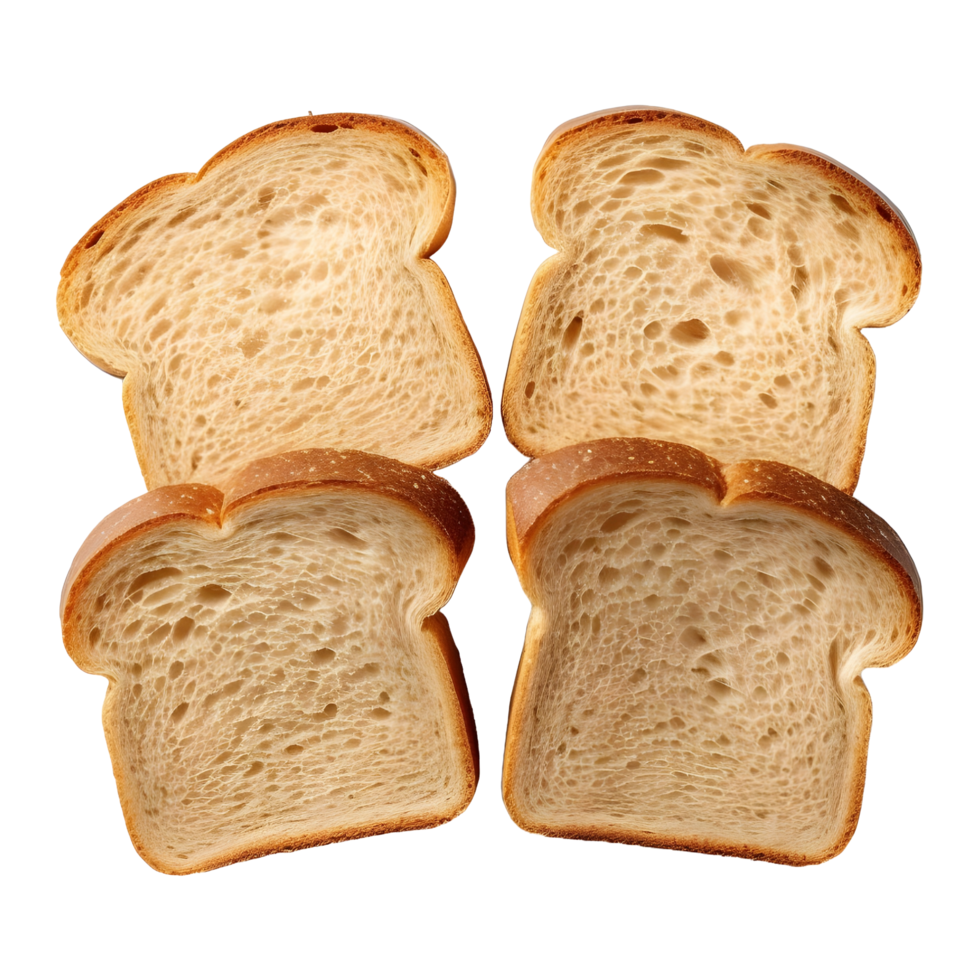 AI generated Bread on Transparent background - Ai Generated png
