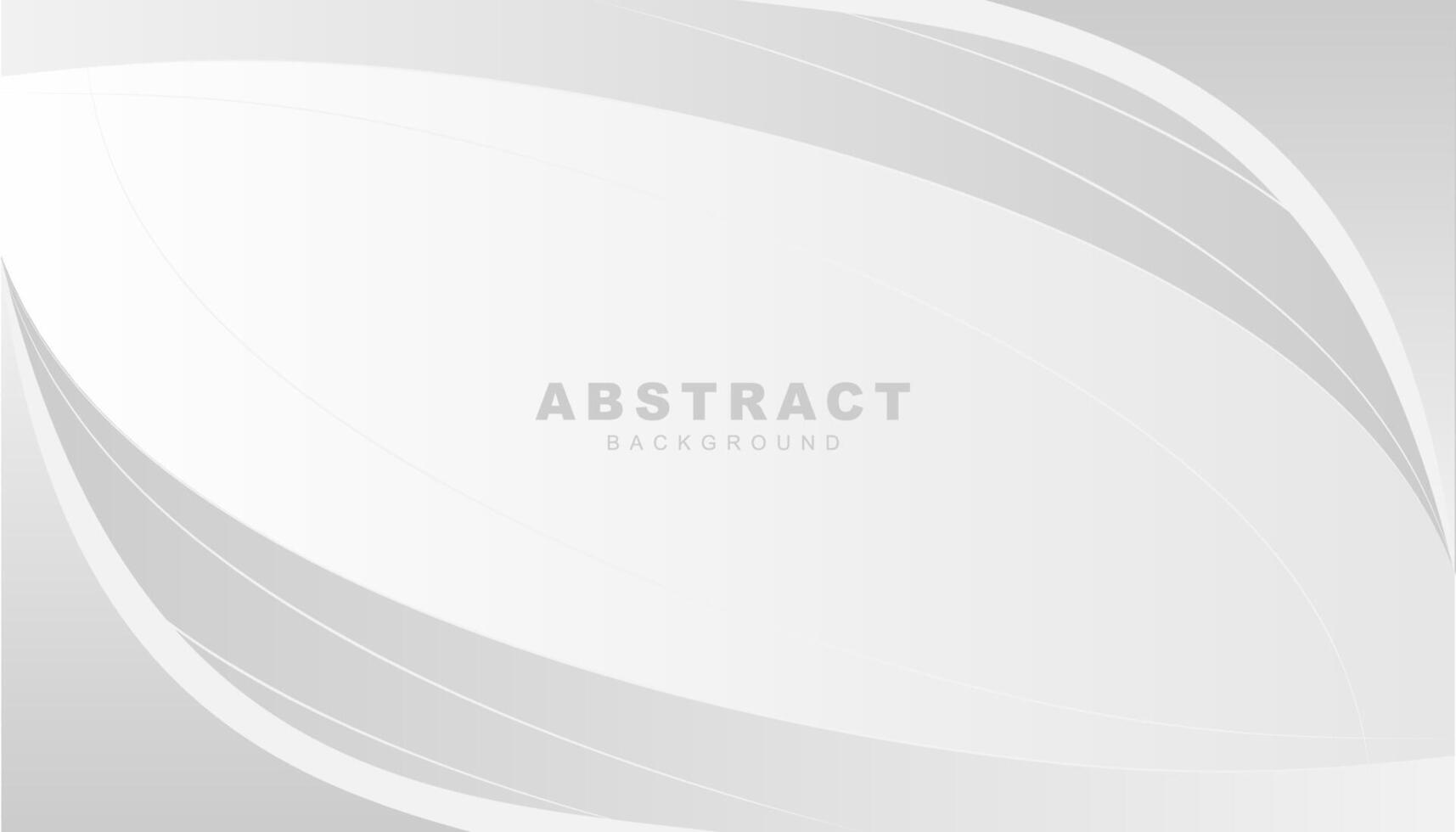 Abstract grey background poster with dynamic waves. vector