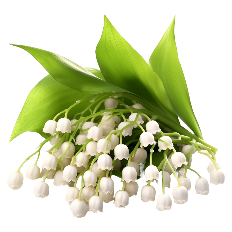 AI generated Boutique of the Lilies Flowers on Transparent background ...