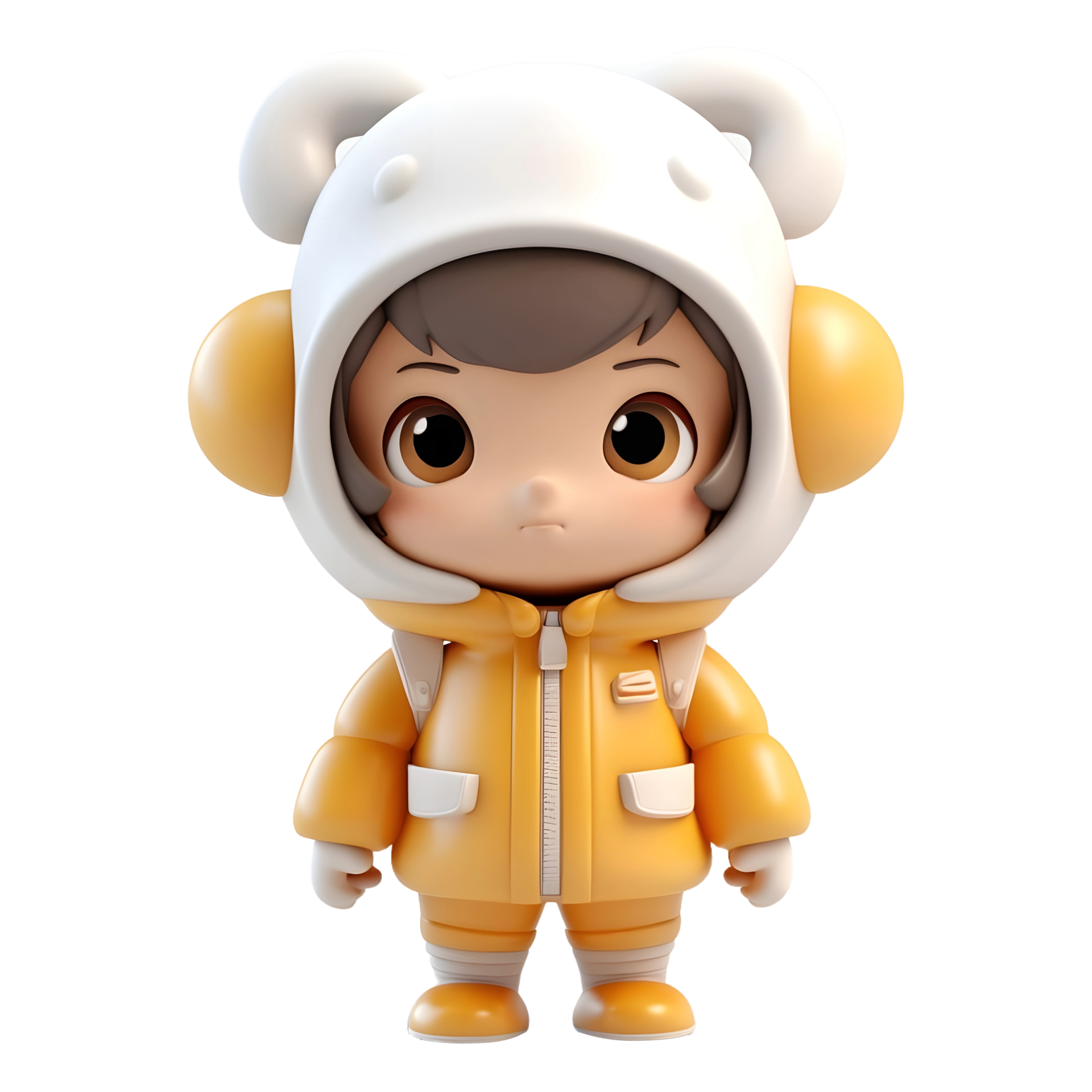 Ai Generated 3d Rendering Of A Funny Cartoon Character On Transparent Ai Generated 3d Rendering Of A Funny Cartoon Character On Transparent