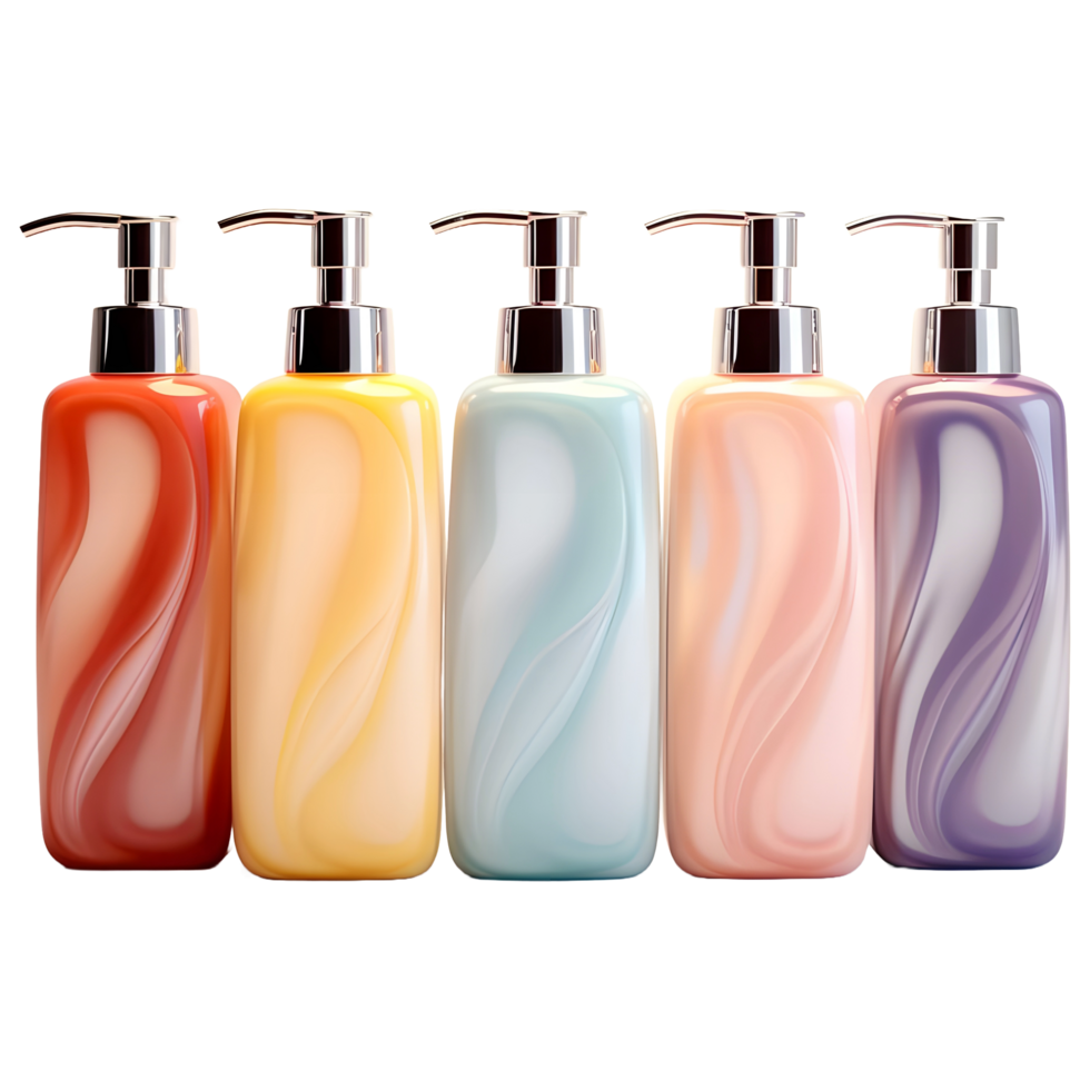 AI generated 3D Rendering of a Perfume Bottle on Transparent Background - Ai Generated png
