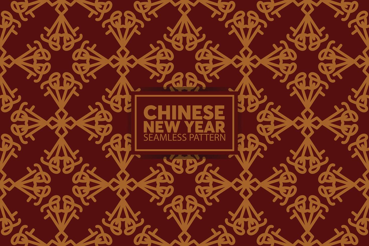 chinese new year seamless pattern background vector