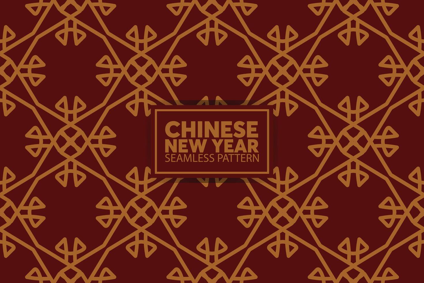 chinese new year seamless pattern background vector