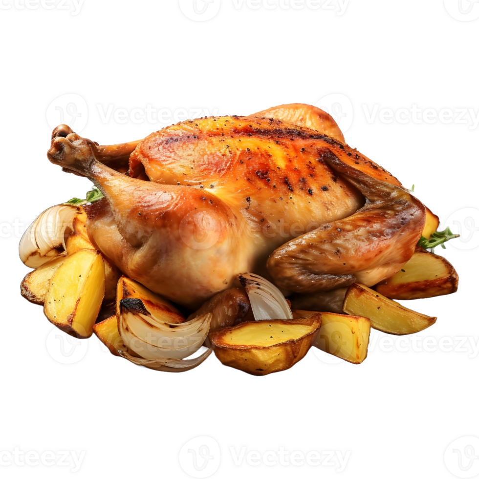 AI generated Chicken on Transparent background - Ai Generated png