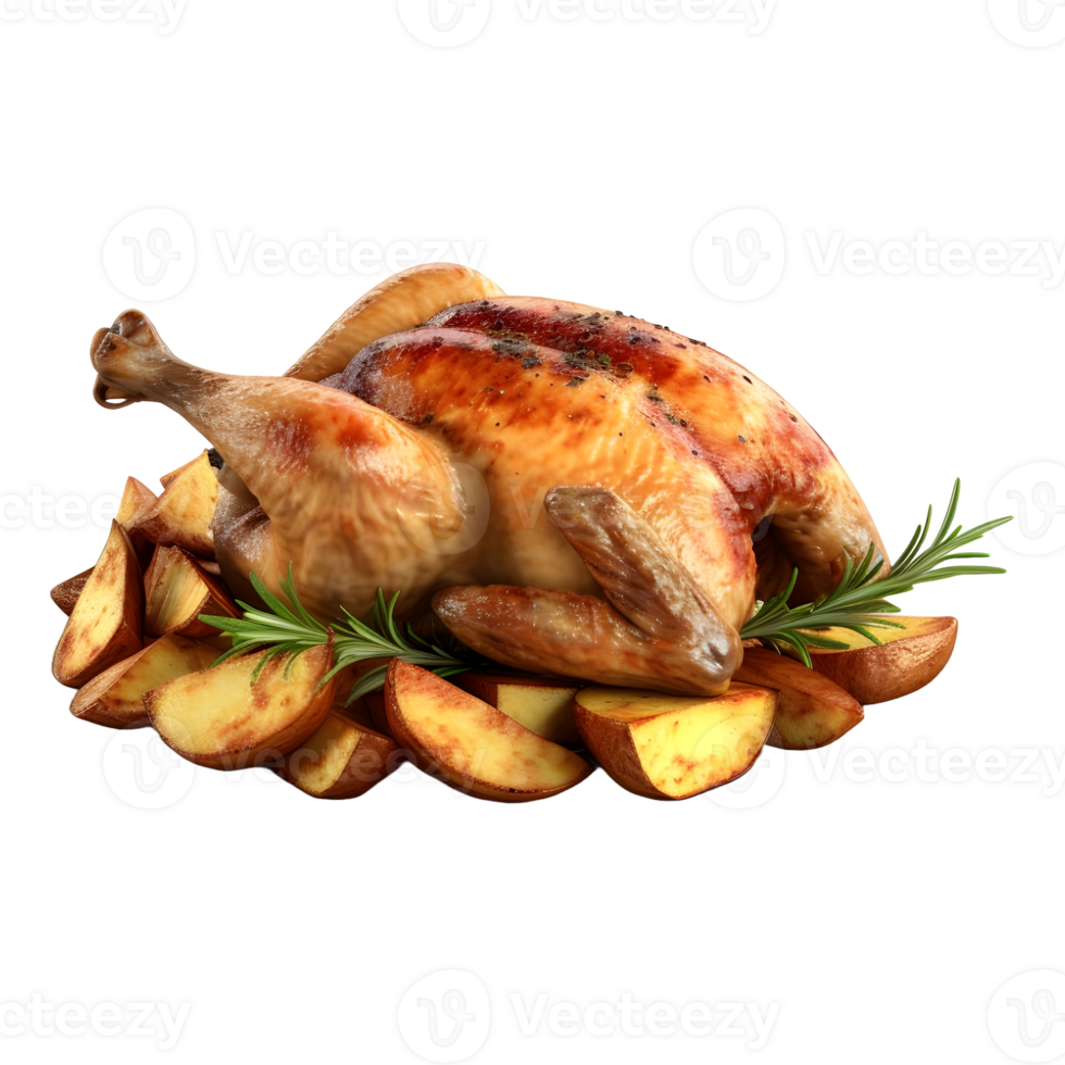 AI generated Chicken on Transparent background - Ai Generated png