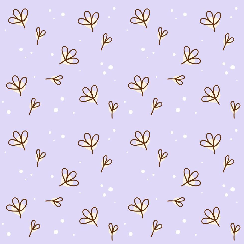 cute flower seamless parttern. Pattern for textiles, wrapping paper, wallpapers, backgrounds vector