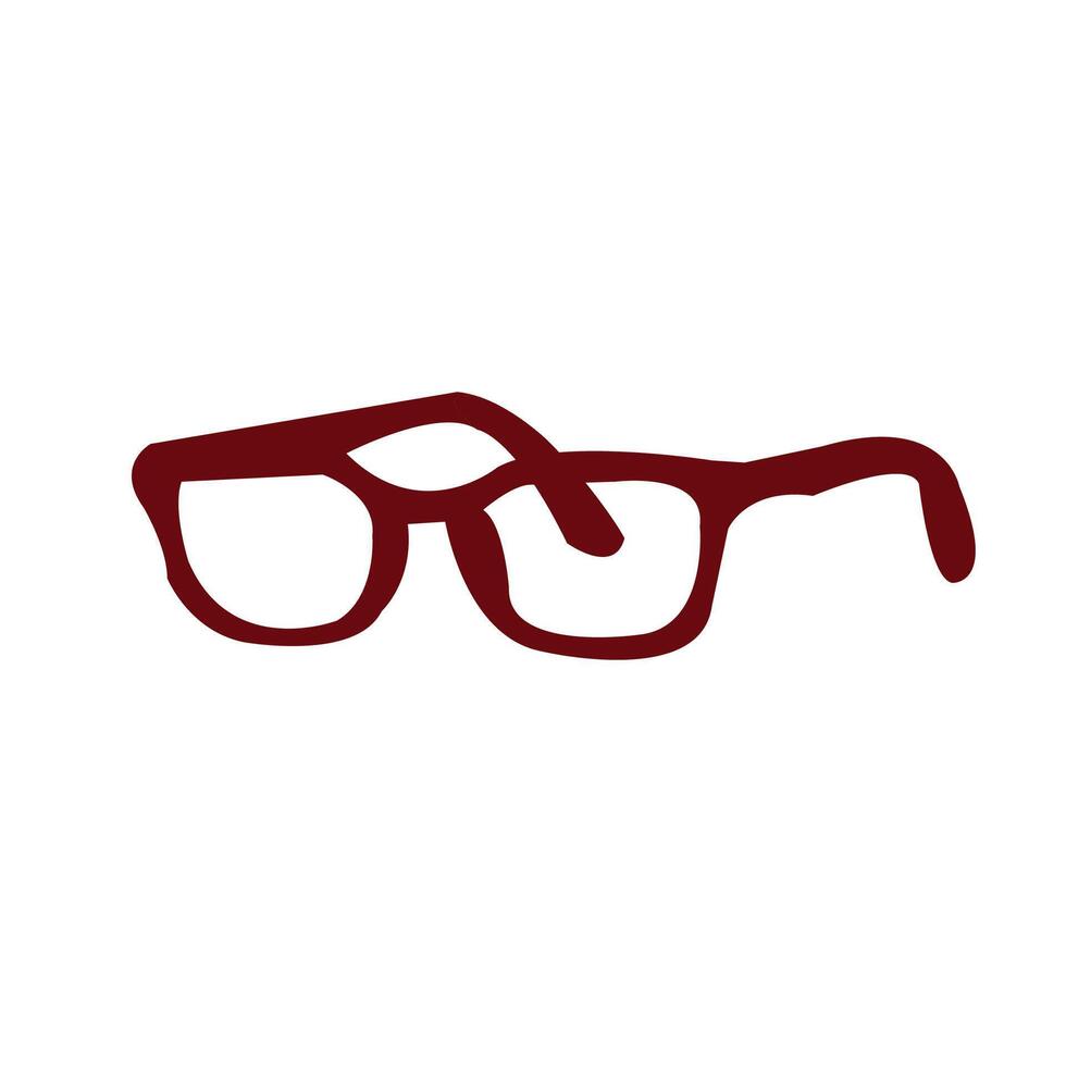 sun glass frame vector illustration