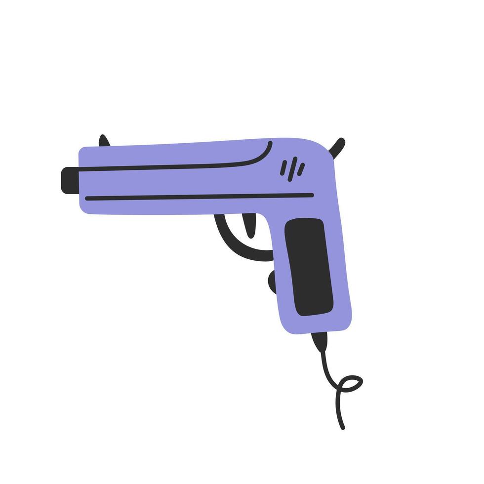 Gamepad gun vector illustration