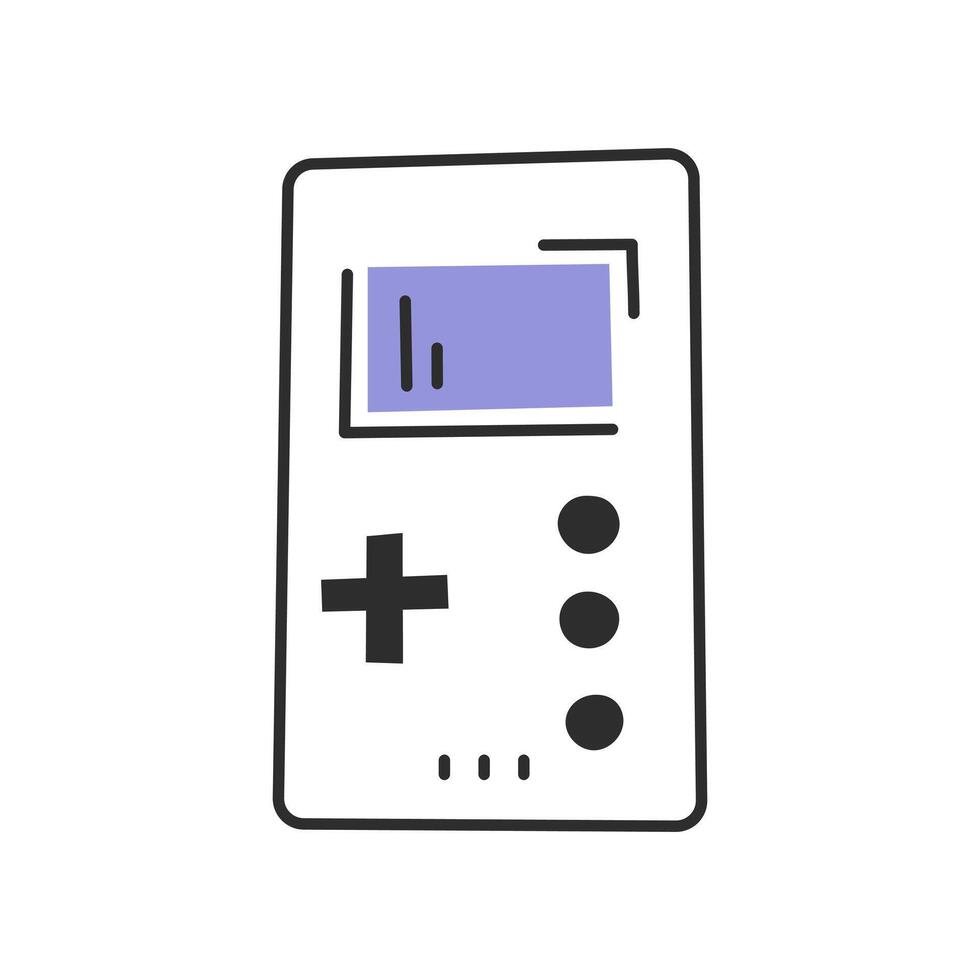 Handheld game console 37211296 Vector Art at Vecteezy