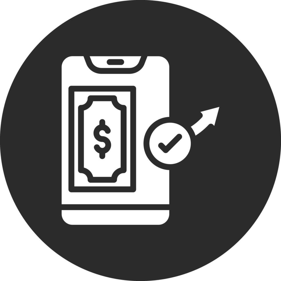 icono de vector de pago en línea