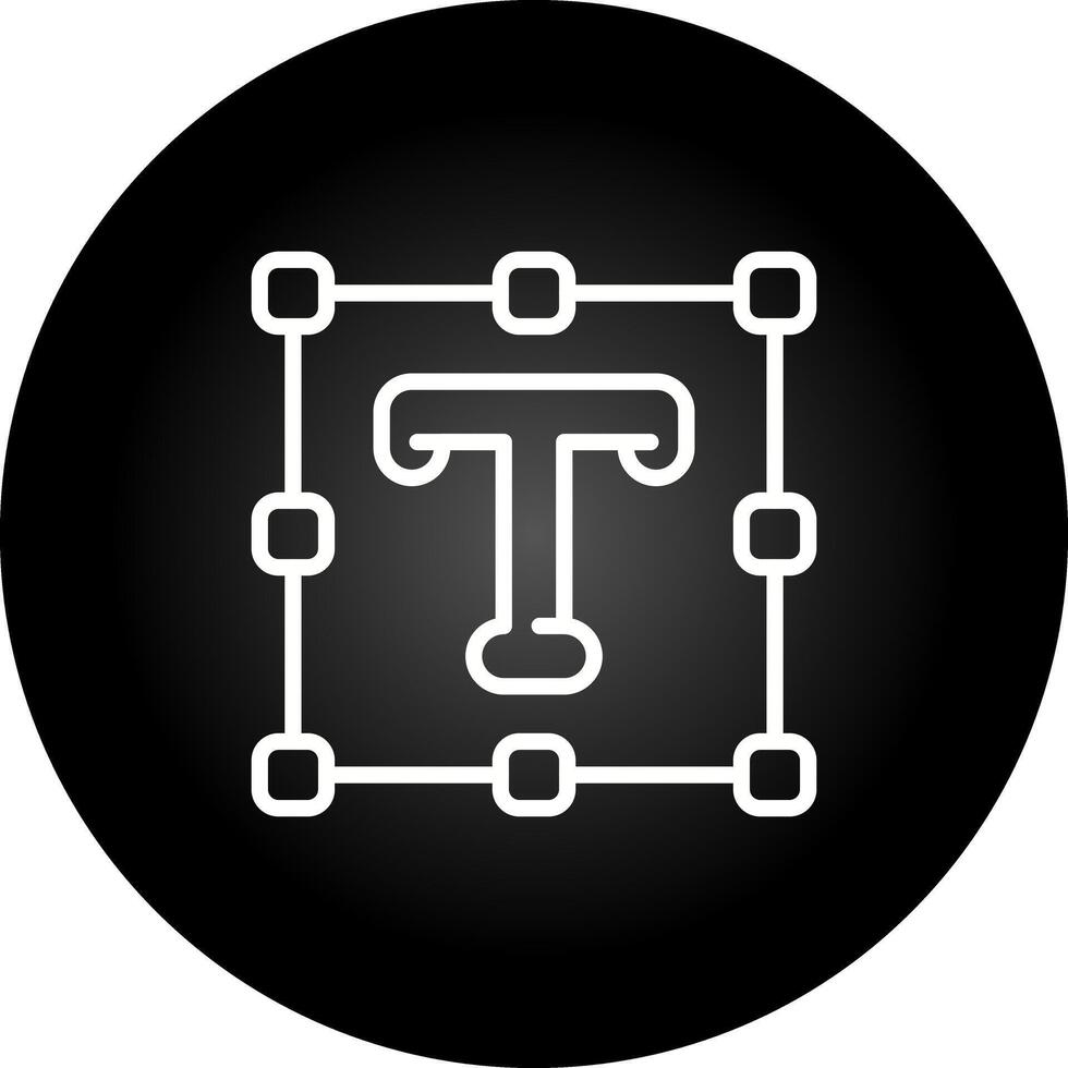Text Tool Vector Icon