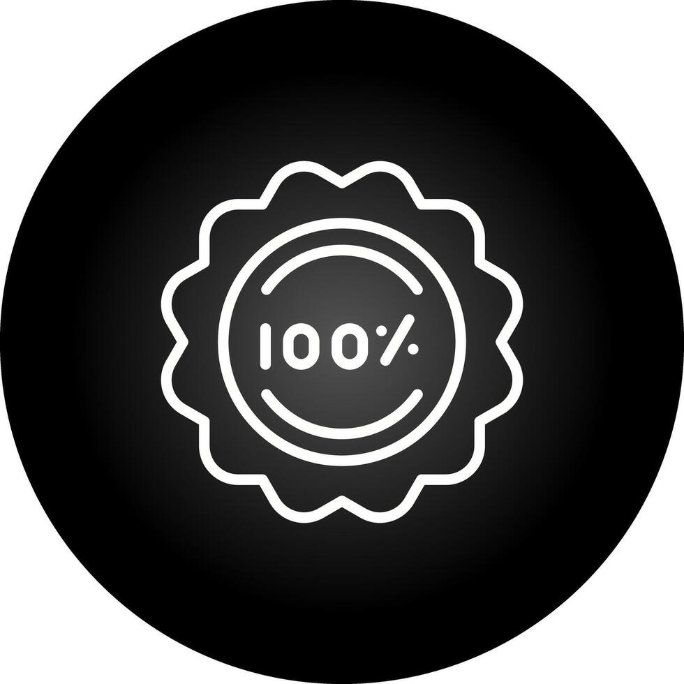 icono de vector de certificación