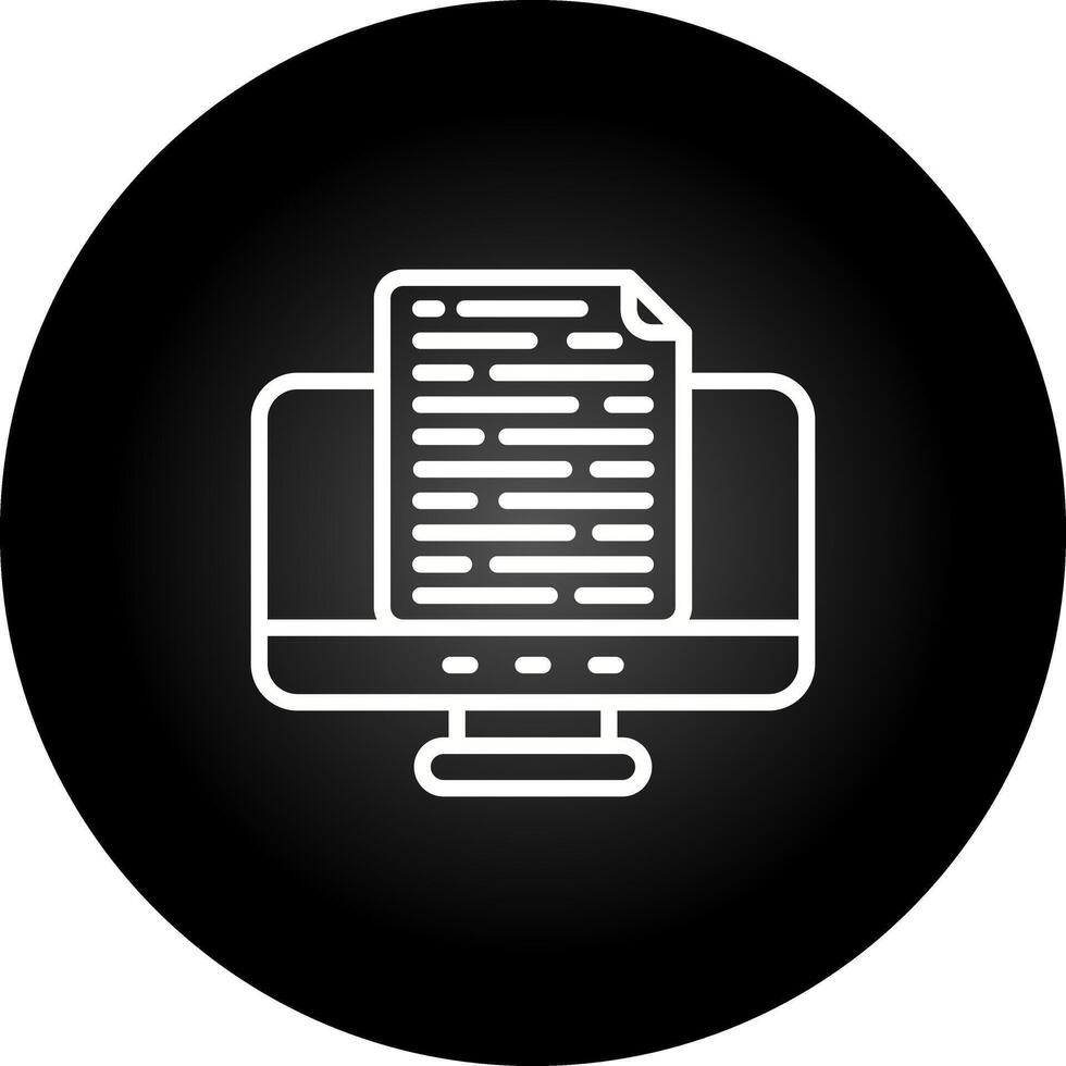 Document Vector Icon