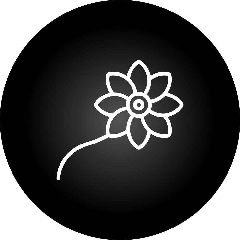 icono de vector de flor